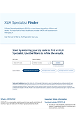 : A thumbnail image of the Specialist Finder page